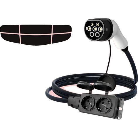 Cable de carga de 3,5 kW, compatible con vehículos eléctricos, para Geely Smart, tipo 2-a (1/2)