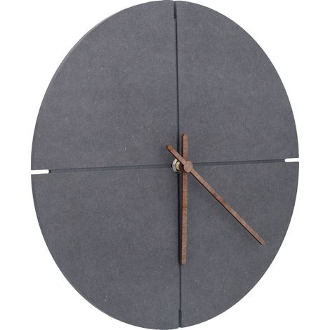 Horloge Murale Scandinave en Bois avec Mouvement Quartz pour Salon et Bureau (1/5)