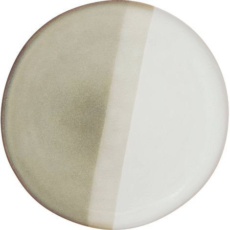 Assiette dessert Sahara beige D20,5xH2,1cm - Atmosphera créateur d'intérieur