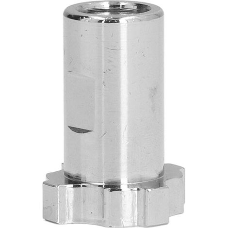 Connecteur de Gobelet de Pulvérisation, Joints de Pot de Performances Stables Accessoires de Pistolets Jetables en Acier Inoxydable Kit D'adaptateur D'aérographe à Bonne(Filetage interne M14x1mm) (1/5)