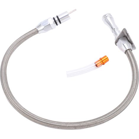 Jauge d'huile de transmission flexible de remplacement pour transmissions turbo GM SBC BBC Chevy TH400 TH350 (1/5)