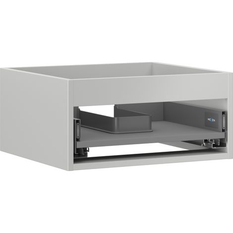 Mexen Box-A Waschtischunterschrankkorpus 50 cm, 1 Schublade, grau matt - 91AX0-0500-235-1-62 (1/4)