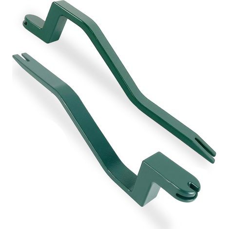 Outil de pose et de dépose de bardeaux, barre de levier arrache-clous pour toiture, outil de pose de clous pour bardeaux et accessoire de support pour travaux en pente, outils de toiture pour une répa (1/5)