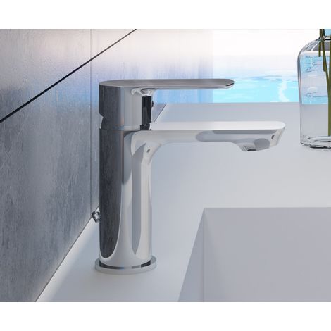 Grifería Monomando Lavabo Vent-I2 Cromo (1/4)