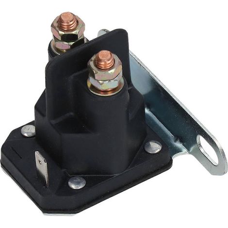 Rasenmäher-Relais, ABS-Gehäuse, Messingspule, Anlasserrelais für Fahrzeuge und Haushaltsgeräte, 12 V, 4,8 W