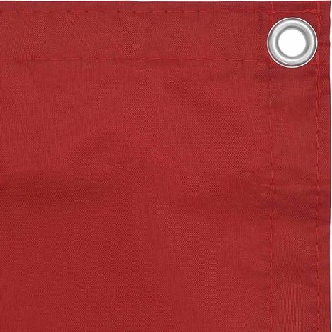 Maison Exclusive - Toldo para balcón tela oxford rojo 120x400 cm (1/5)