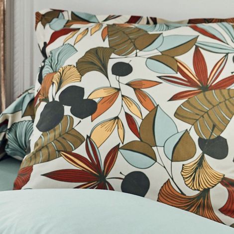 Taie d'oreiller esprit nature Vert 65x65 cm (1/2)