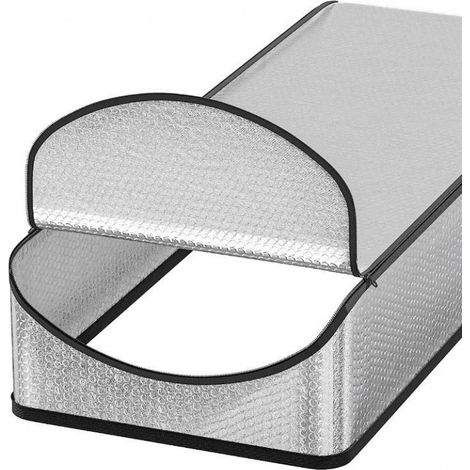 Isolation Wise Premium pour trappe d'accès aux combles - 63,5 x 137 x 28 cm - Isolation double bulle extra épaisse pour escalier escamotable (1/3)