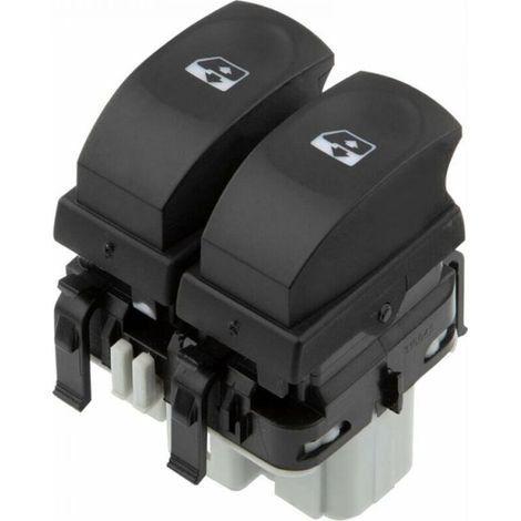 Bouton Lève-Vitre Avant Gauche Conducteur pour Renault Clio 2 Modus Twingo 2005-2012 8200214939 (1/5)