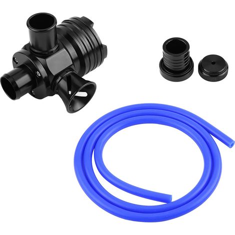 Schwarzes BOV-Turbo-Wastegate für 1.8T- und 2.7T-Motoren, automatisches Umluft-Luftspülkit (1/5)