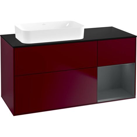 Villeroy & Boch F692HGHB Meuble sous-lavabo Finion F69 (1/2)