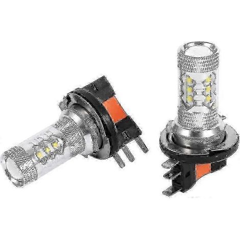 H15 LED-Scheinwerferlampen 80W Hellweiß DRL Ersatz 2er-Pack Edition 0617