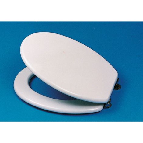 housse de siA ge de toilette classique blanc tablette universelle en bois cm 37x45