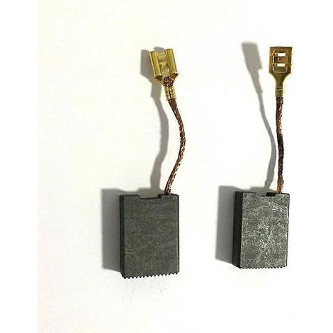 Lot de 10 balais de charbon durables pour meuleuse d'angle Bosch GWS 20-230H, marteau perforateur et perceuse à percussion. (1/5)