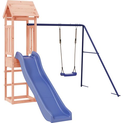 Spielplatz im Freien aus massivem Douglasholz