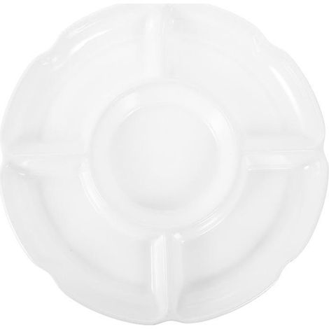 1 assiette à fruits compartimentée (1/3)