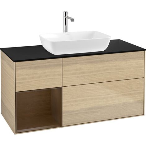 Villeroy & Boch G822GNPC Meuble sous-vasque Finion G82 (1/2)