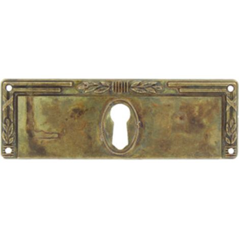 BOCCHETTA ZAMA 30060 97X33 MM OTTONE ANTICATO Q.TA 25