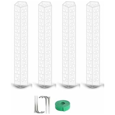 4 Pièces mousse empilables pour plantes Monstera, plantes d'intérieur, croissance et escala- Bâtons support pour sphaigne pour parents, amis, voisins, amateurs jardin (1/4)