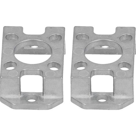 2 supports d'arbre de rail linéaire à poutre carrée, siège fixe pour accessoires Gobilda 3208‑0001‑0002 (1/5)