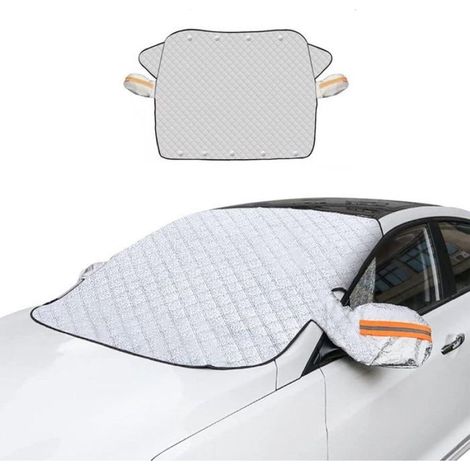 Protection Pare-Brise - Anti-UV Gel - Couvre Rétroviseurs - Universel Pour SUV Et Camionnettes - 1 Pièce (1/5)