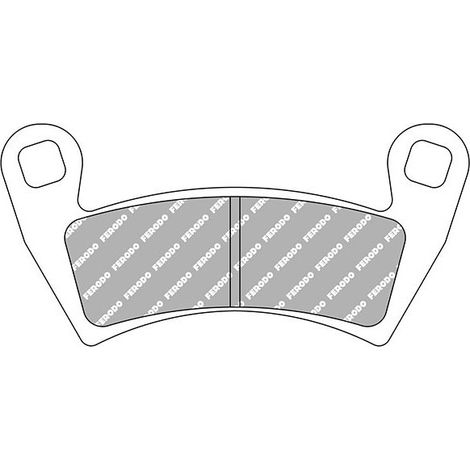 Plaquette de frein Métal Fritté Sinter Grip Off Road - R90