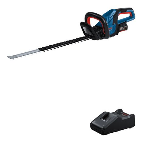Bosch Akku-Heckenschere GHE 18V-60, 1x 4,0 Ah und Ladegerät