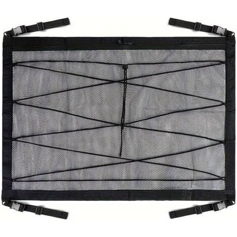 Filet de Rangement pour Plafond de Voiture,Convient pour Renault Trafic Vauxhall Vivaro,Rangement sur Le Toit (1/5)