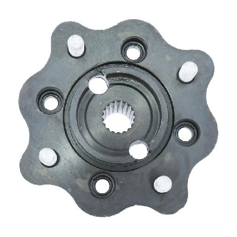 MOYEU DE ROUE AVANT - CHATENET MEDIA BAROODER CH26 CH28 CH30 CH32, ENTRAXE 100mm - DISQUE 210mm (1/2)