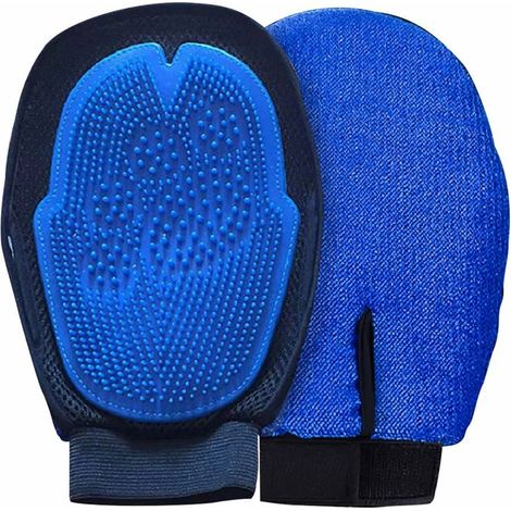 Gant de toilettage en caoutchouc pour chien et chat, massage et épilation douce – DELKEVIC