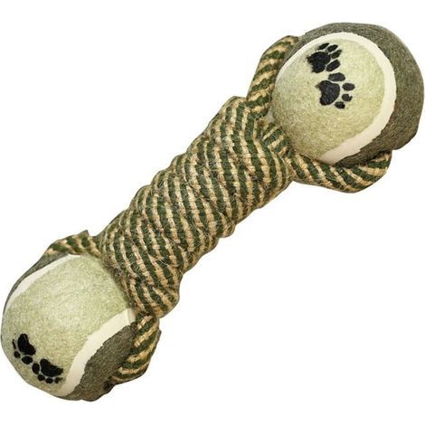 Baumwollseilspielzeug für Haustiere, Baumwollkauspielzeug, Seilspielzeug für Hunde mit Kauzähnen (1/5)