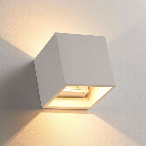Applique 12 Watt Da Parete Esterno Faretto Led Luce Calda 3000k Ip65 Es46bc (1/4)