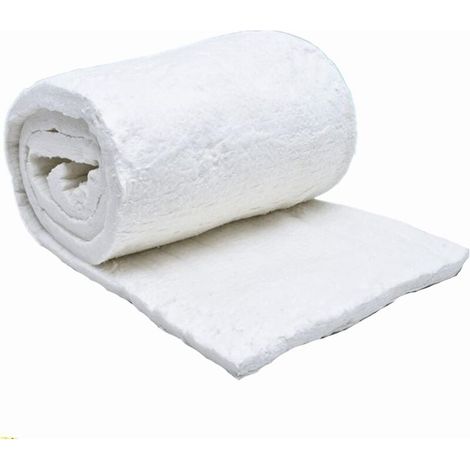 Tapis isolant ignifuge en fibre de céramique et silicate (10 mm d'épaisseur)