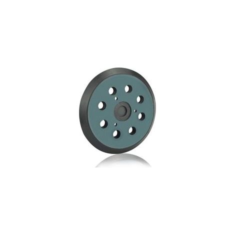 Plateau de Ponçage Makita 125mm Disques de Ponçage à 8 Trous Patin Ponceuse Makita 5 Pouces pour Makita BO 5010, 5030, 5031, 5041, DeWalt DW420, DW421, Porter Cable 390, 382, 343(Noir) (1/5)