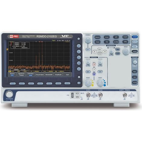 Oscilloscope De table RS PRO, 2 voies, 100MHz ( Prix pour 1 )