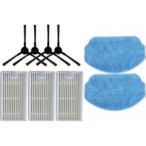 Filtre pour aspirateur brosse pour aspirateur Filtre de brosse pour aspirateur filtre de VCR04W Robot Aspirateur Accessoires Lavable Side Brosse HEPA Filtre Serpillière C (1/5)