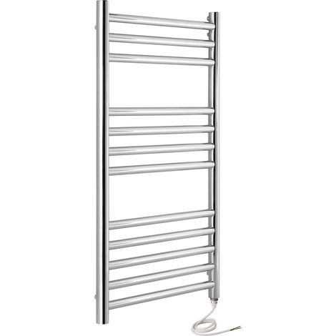 Riga Electric Stainless Steel Heated Towel Rail 400 x 800mm (1/2)