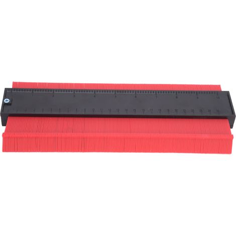 Jauge de copiage de contours en plastique ABS pour formes irrégulières, outil de mesure et de duplication en menuiserie (1/5)