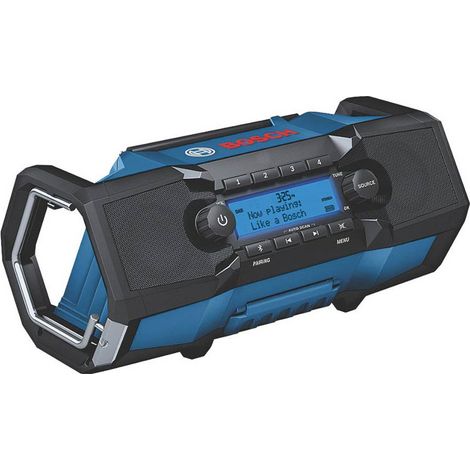Bosch GBP 18 V-2 C 18V Cordless Bluetooth MP3 FM Radio Professional Jobsite Radio 0 601 4A3 070
