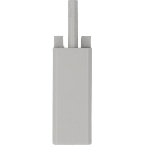 Poussoir porte électrique magnétique automatique intelligent gris clair plastique 98-135 mm meuble tiroir placard kit (1/5)