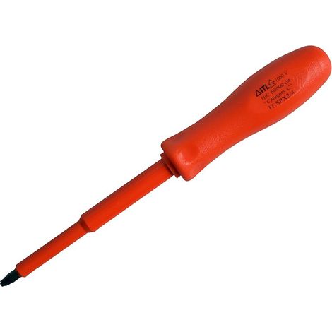 Insulated Screwdriver Pozi No.2 X 100Mm (4In) (1/3)