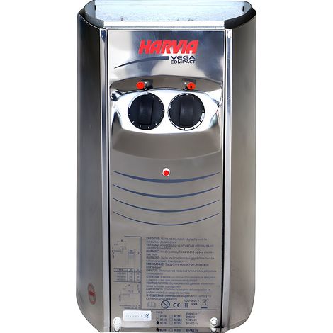 Poêle HARVIA II 3.5 kw pour sauna traditionnel et d'extérieur (1/2)