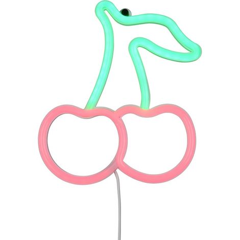 Applique, Applique LED murale Cerise Multicolore en Plastique, BOITE A DESIGN (1/5)