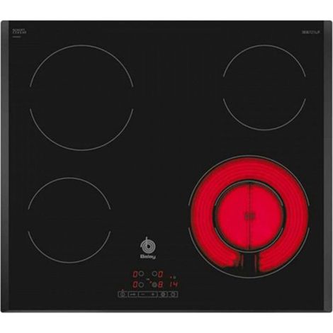 Balay 3eb721lr – Plaque vitrocéramique 3eb721lr avec 4 zones de cuisson