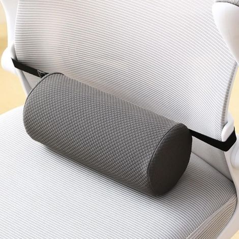 Lumbar Cushions, Cylindrical Cushions with Adjustable Straps, Lower Back Lumbar Support, Back Support Cushions for Seat Relief, for Bed, Sofa, Chair, Car and Chai (1/5)