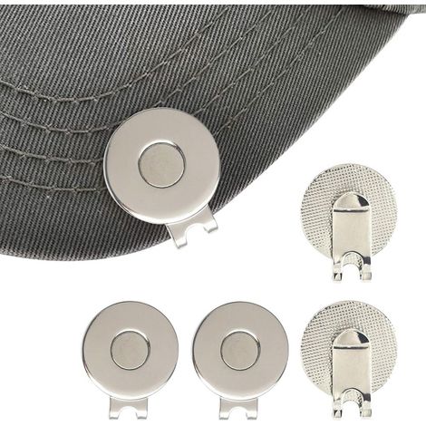 Lot de 4 porte-marqueurs de balle avancés, clip casquette, accessoires de terrain de sport pour gants, casquettes et sacs (1/5)