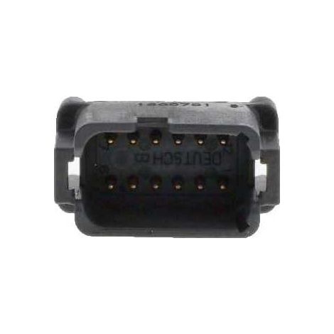 Connettore Serie DTF15 Femmina 12 Vie da C.S. Nero G003