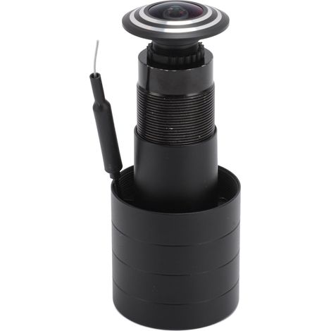 Caméra de judas de porte 1080p FHD 2 MP, WiFi 2,4 GHz, détection de mouvement, P2P activé, audio VIF, caméra IP pour ordinateur, téléphone ou domicile (1/5)