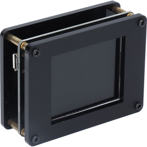 Tragbare Infrarot-Wärmebildkamera, kompakt, schwarz, USB-Ladefunktion, Wärmebildkamera mit 1,8-Zoll-TFT-Display (1/5)