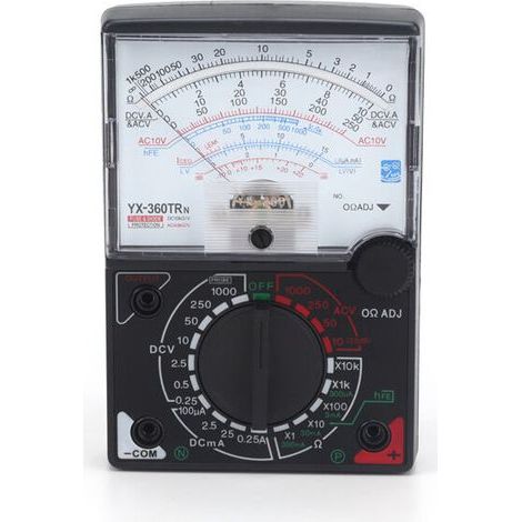Multimètre Analogique Multimètre Testeur AC DC Voltmètre Ampèremètre Ohmmètre Multimètre Analogique Tension Mesure de Résistance de Courant (1/5)